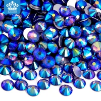 All Sizes Tanzanite AB Glass Crystal Nail Art Rhinestone Glitter Strass Non Hotfix Rhinestones for Nails Art Decorations H0062 1