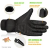 Winter Gloves for Men  -20°F 3M Thinsulate Cold Weather Gloves for Cycling Running Shiing 4