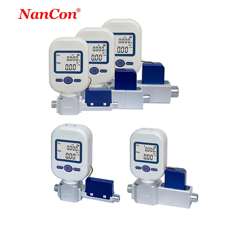 MF5712 0~150SLPM Portable Digital Air Mass Flow Meter Valve Control Version