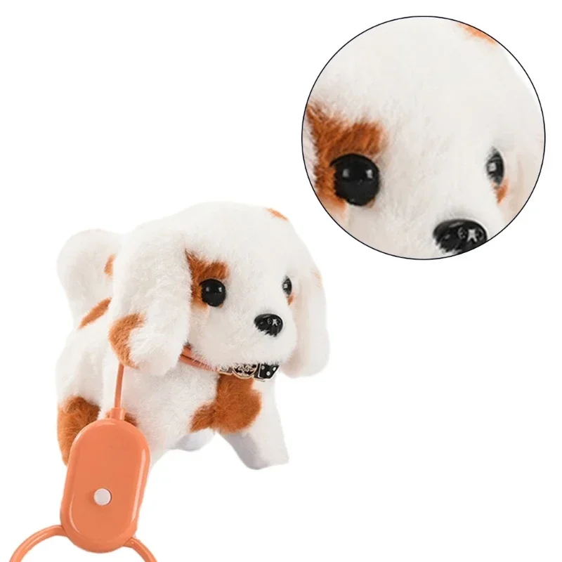 Electronic Plush Puppy Dog Toy, Fun Interactive Toys,Walks,Barks,Shake Tail,Realistic Stuffed Animal Dog, Gift for Kids
