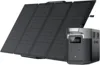 Solar Generator Max (2000) 2016Wh with 160W Solar Panel 6 X 2400W 5000W Surge AC Outlets Portable Power Station for Home Backup 1