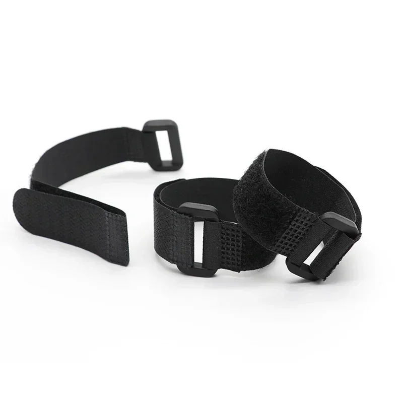 Cable Ties Reusable Self Adhesive Black Width 20mm Nylon Strap Reverse Buckle Line Wire Organizer Hook Loop Bundle Fastener cable ties
