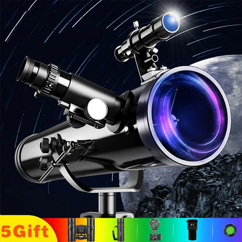 875X HD Zoom Professional Astronomical Telescope Space Powerful