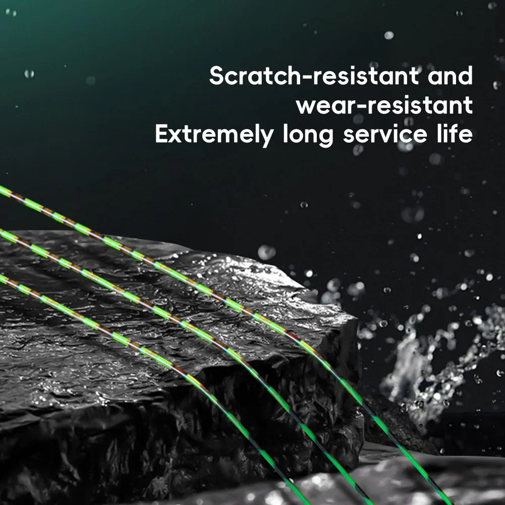 1Roll 300M Invisible Fishing Line Speckle Carp Fluorocarbon Line Super Strong Spotted Line Sinking Nylon Fly Fishing Line Pesca