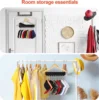 Foldable Hat Hanger Fabric Cap Towel Holders Stainless Steel Clips Multifunctional Clothes Hanger Wardrobe Clothing Organization 3