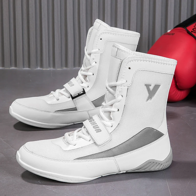 Men Boxing Shoes Luxury Wrestling Sneakers Comfortable Gym Footwears Women Boxing Sneakers