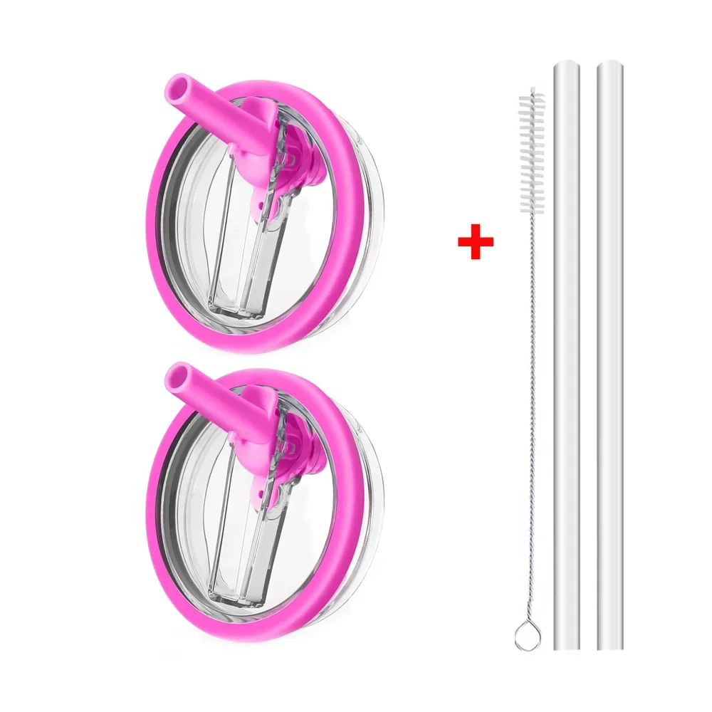 Universal 40oz Leak-Proof Flip Straw Tumbler Lid Replacement