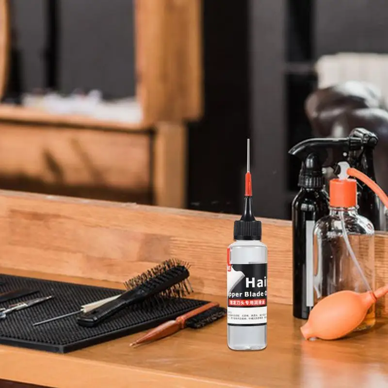 Trimmer lubricating oil Hair scissors lubrication Reduce metal friction No odor For hair cutting tool maintenance lubrication 3