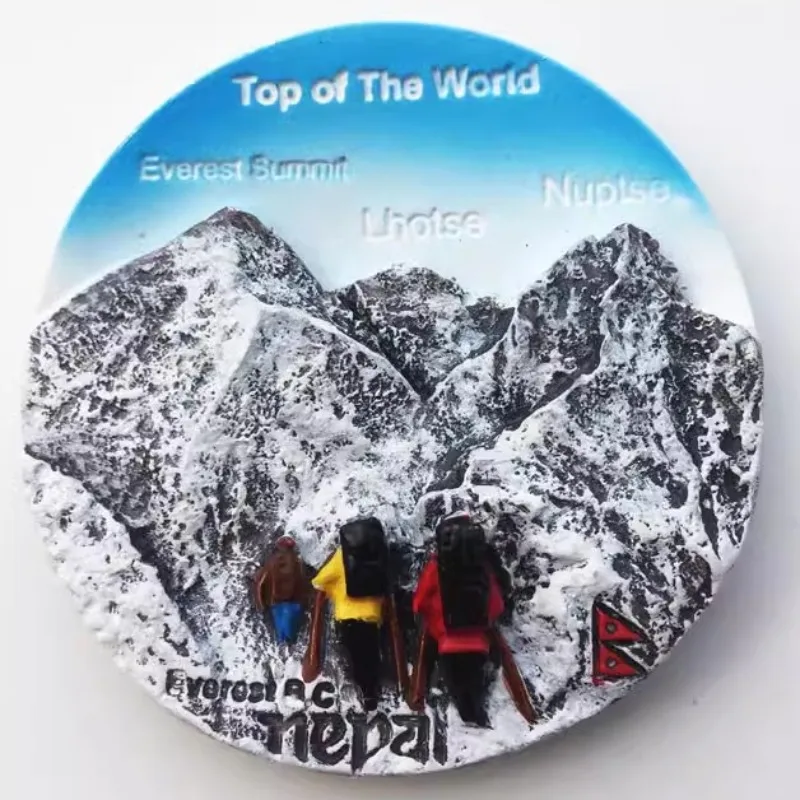 3D Bhaktapur Nepal Koelkast Magneet Reizen Souvenir Gift Thuis Keuken Koelkast Decoratie Magnetische Sticker Craft Collection