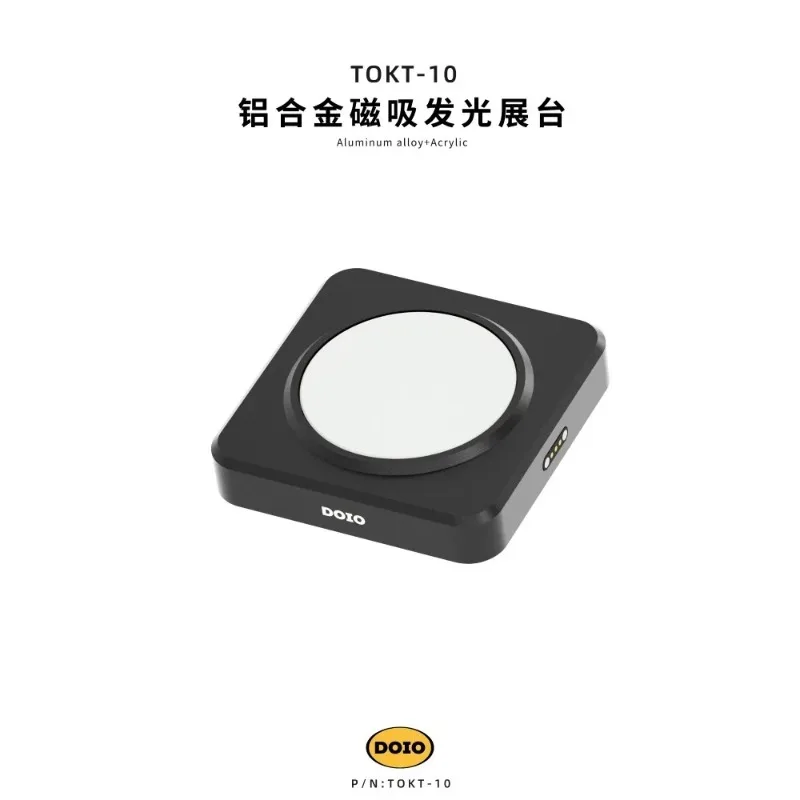 DOIO TOKT-10 라이트업 디스플레이 스탠드 맞춤형 알루미늄 합금 자석 ..