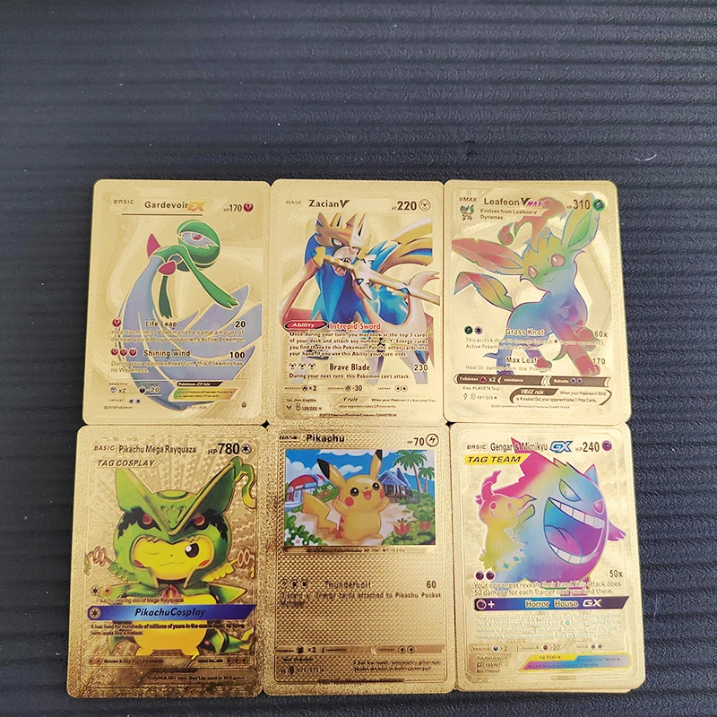 Toxel Shiny Pokemon Custom Card Glitter French English Print 