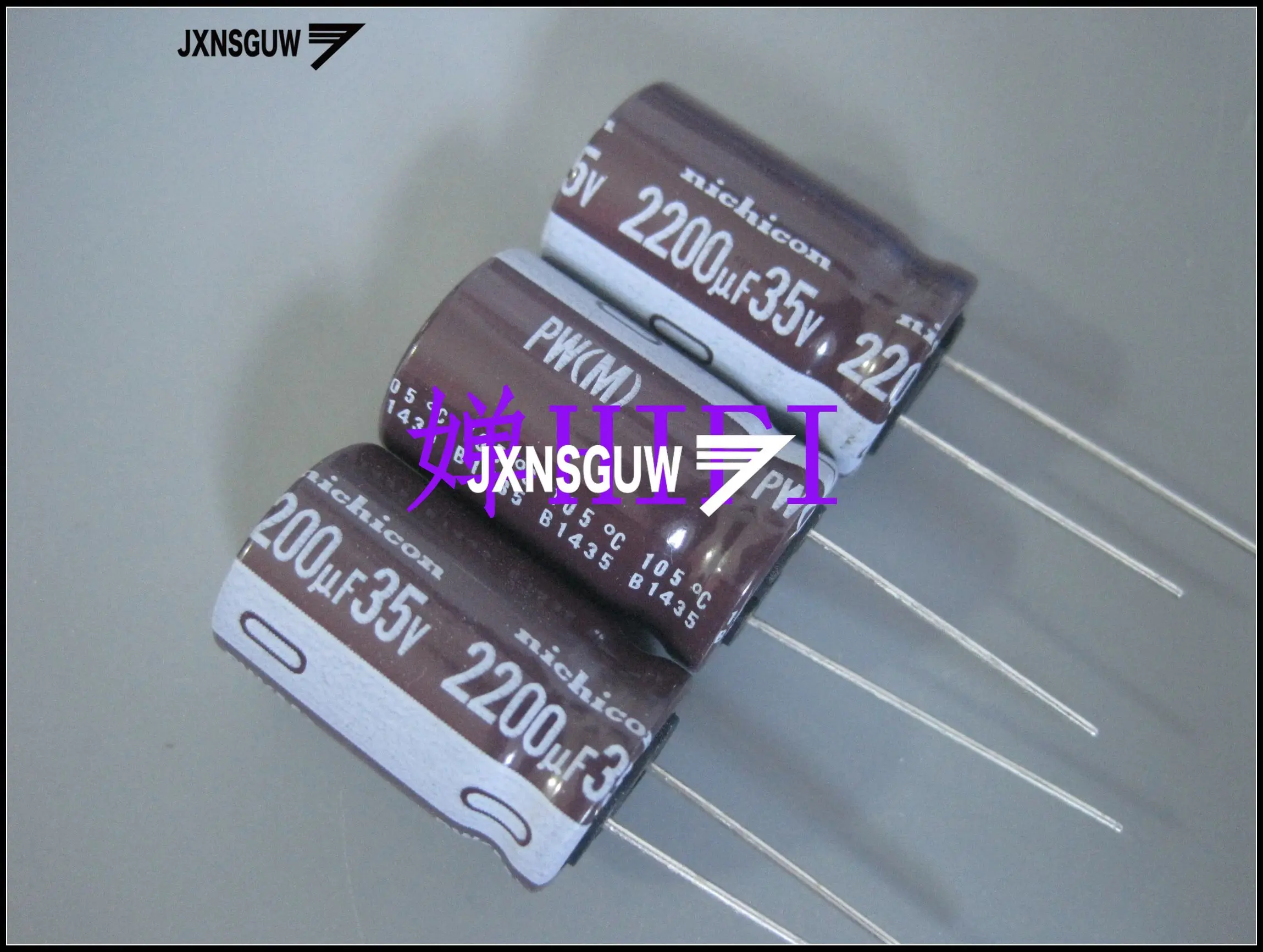 10PCS NICHICON PW 35V2200UF 16X25MM 2200UF 35V original audio Aluminum electrolytic capacitor 105 degrees 2200uF/35V