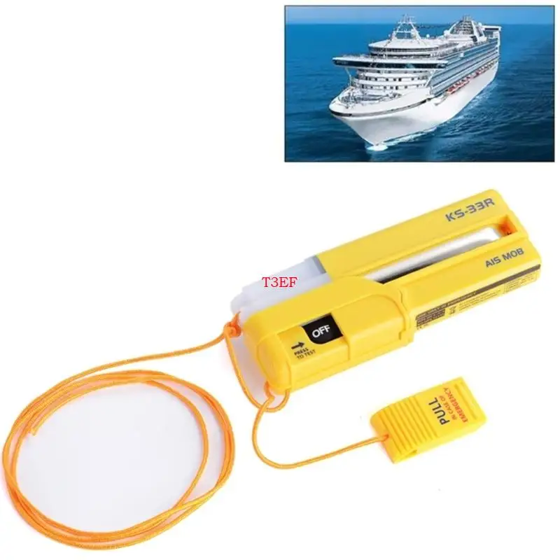 T3EF Waterproof Locator Beacon with Long Battery Life for Reliable Navigation Tracking Marine and Wilderness