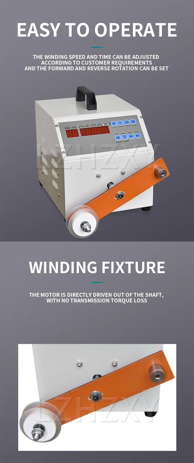 Electric raw tape winding machine Raw tape oil pipe faucet water purifier plumbi