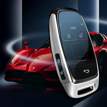 Universal CF920 modificato Smart Key LCD comodo ingresso Keyless Entry Auto lock per BMW per Benz per Toyota coreano/inglese - Universal CF920 modificato Smart Key LCD comodo ingresso Keyless Entry Auto lock per BMW per