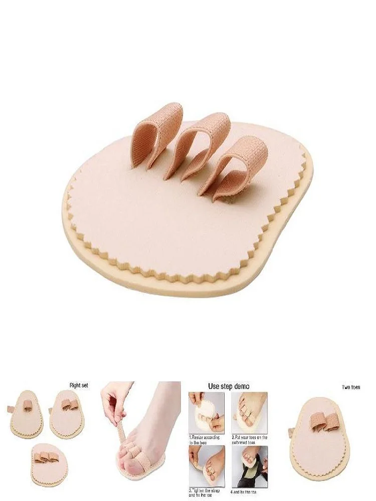 1/2/3pcs Straightener Pad Splint Set Care Tool Hallux Valgus Adjuster Bandage Feet Toe Separator Support Foot Pads_voghion.com