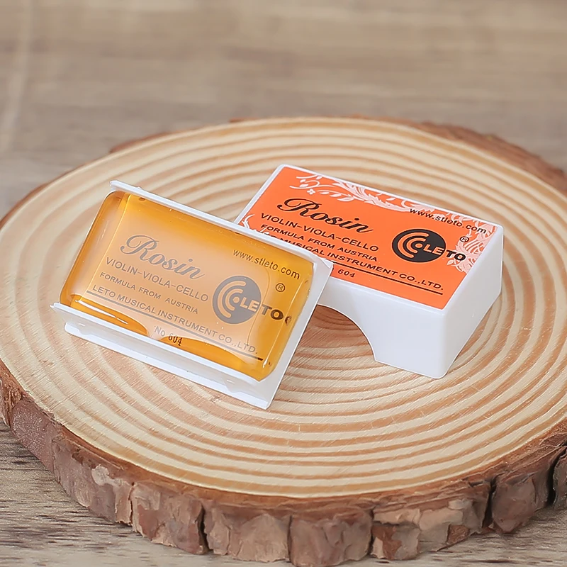 3pcs Leto 604 Rosin for Violin Viola Cello and Other Bowed String Instruments Violin Accessories violin rosin resin
