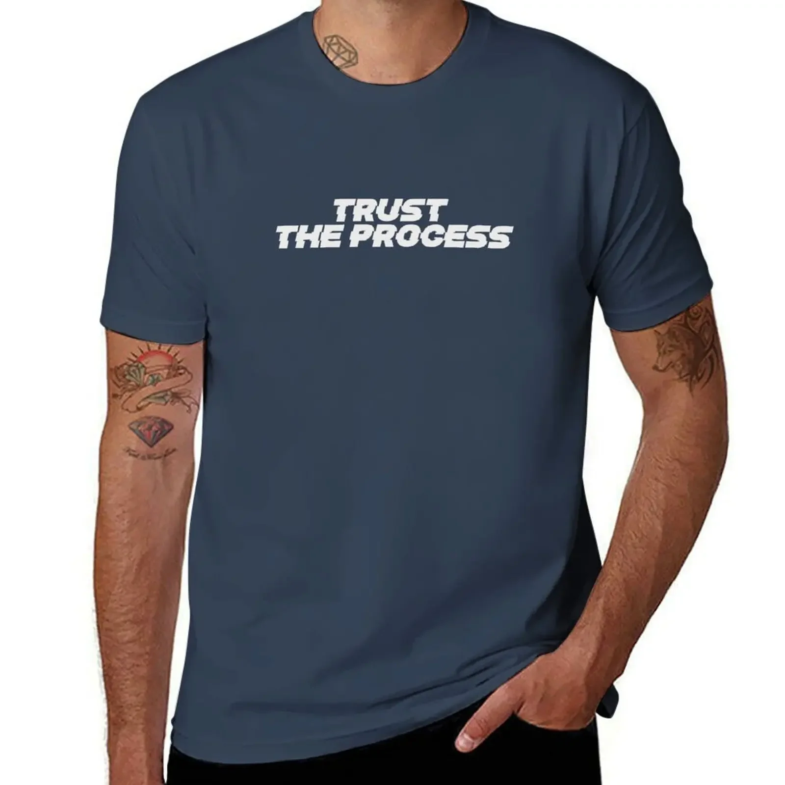 

Trust The Process T-shirt sweat for a boy quick drying designer t shirt men