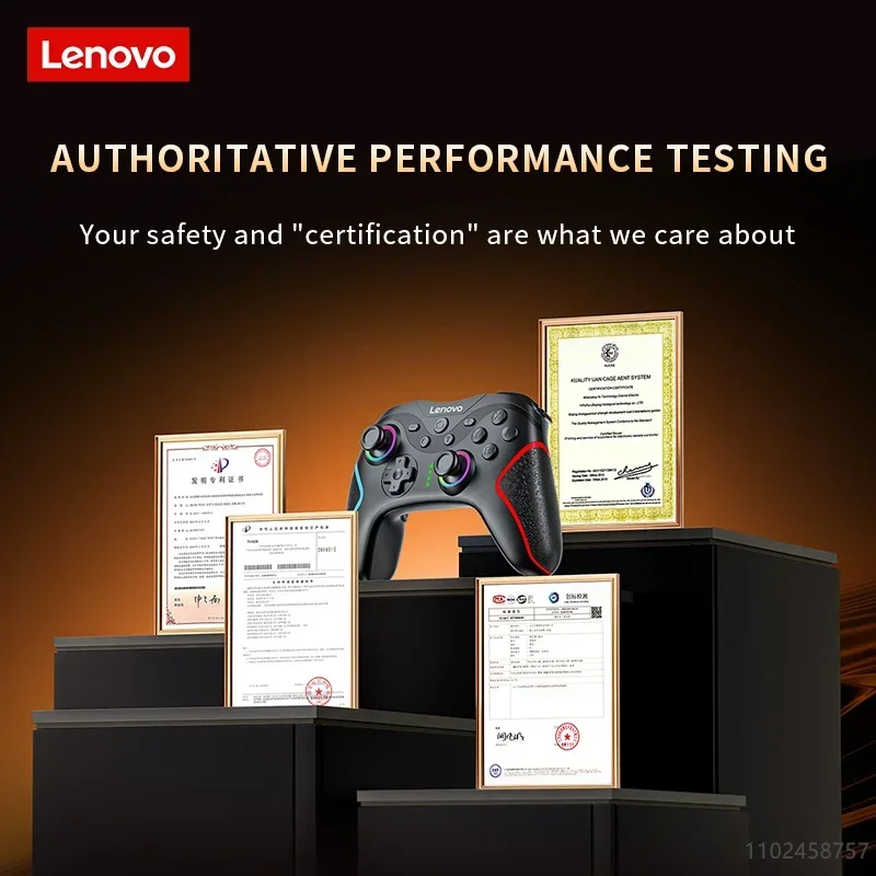 Lenovo S01 Wireless Bluetooth Gaming Controller for PC, Windows , Steam Deck, Raspberry Pi, Android Black Myth: Wukong GamePad 5