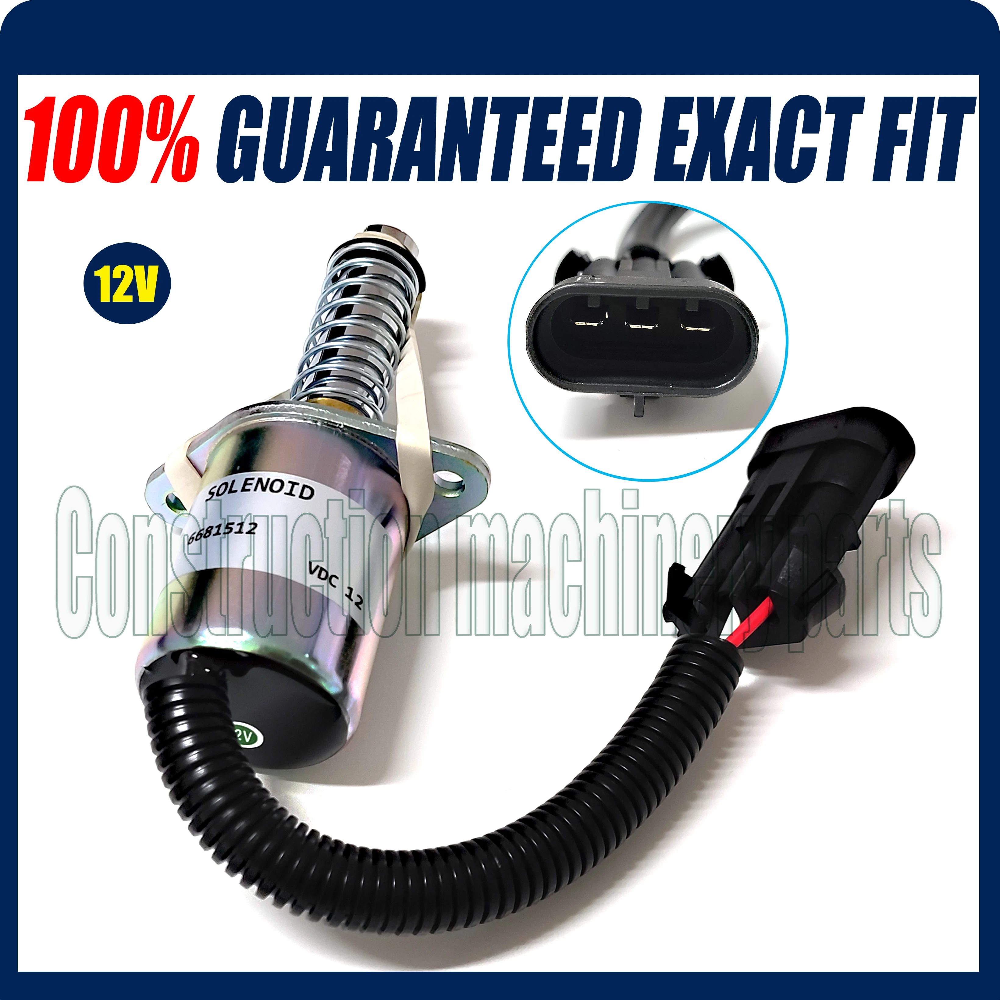 Trava de Tração para Bobcat Travão para Estacionamento Solenoide S150 S160 S175 S185 S205 553