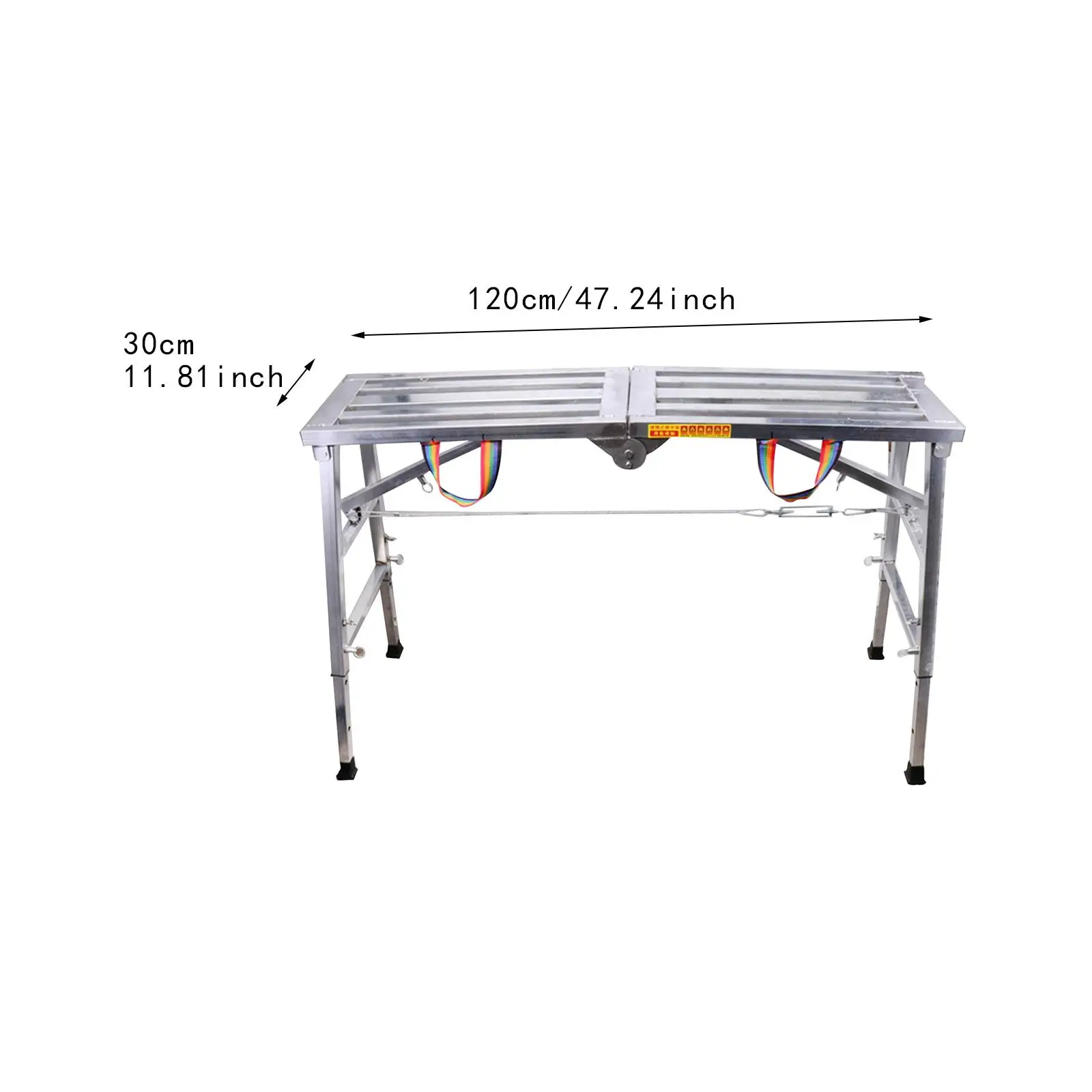 Scaffolding Platform Heavy Duty Work Bench Bolts Adjustable Height Work Platform Home Household Office Workshop Garage work ladder platform