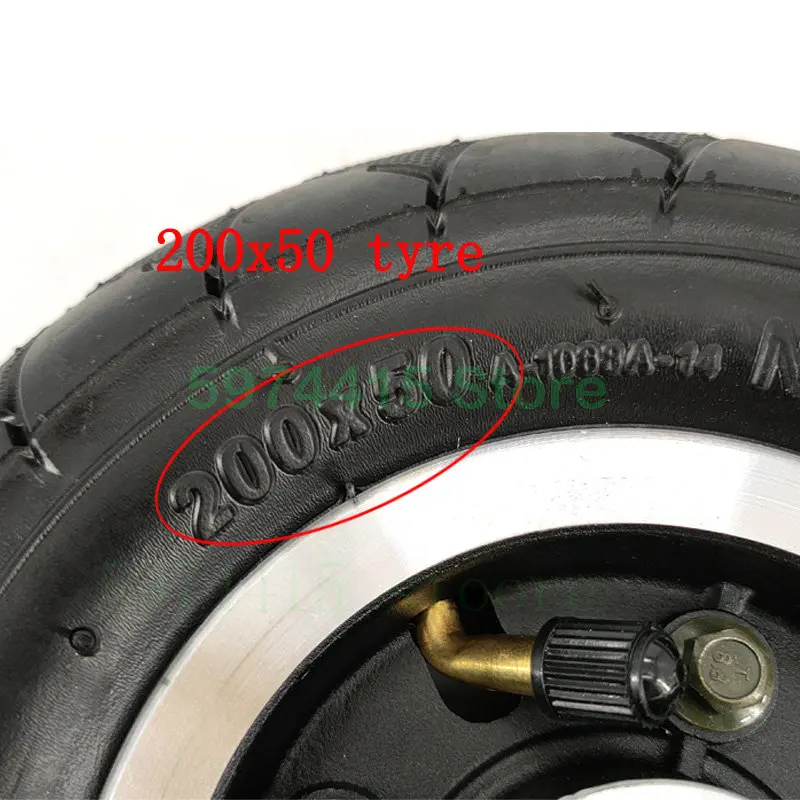 Electric Scooter Tire 8 Inch 200x50 Pneumatic Inner and Outer Tire