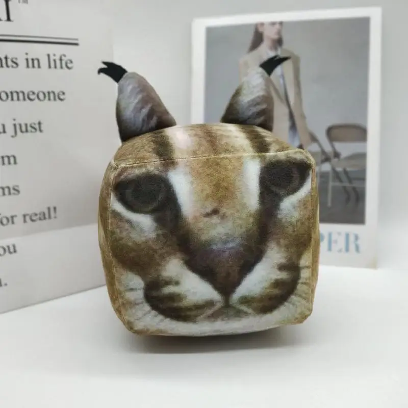 I took the floppa cube print out and made it a 3D model : r/bigfloppa