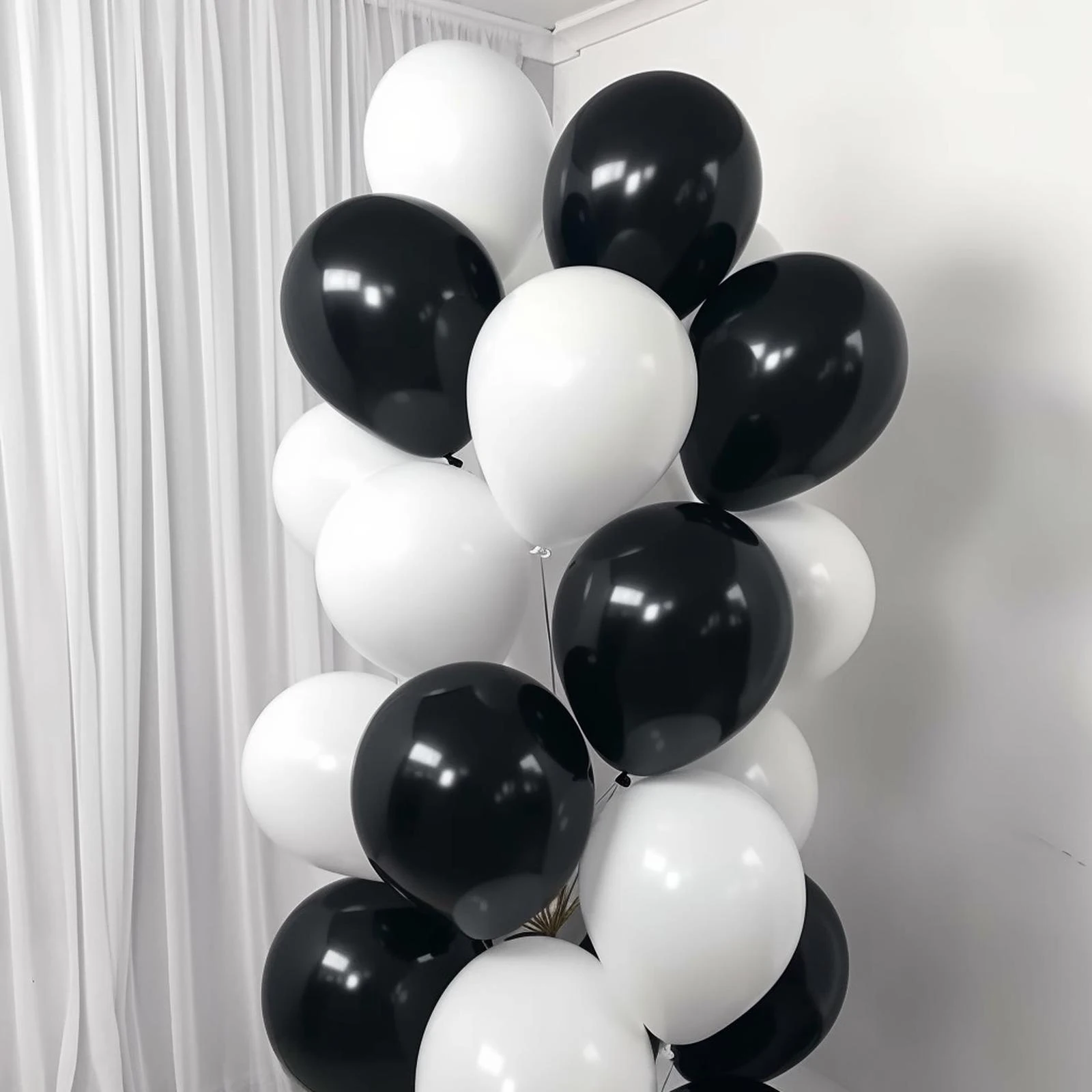 

46pcs Set For Birthday Party Party Balloons Streamers Party Decorations Latex Balloon Hanging Swirls Ceiling Decorations Hanging