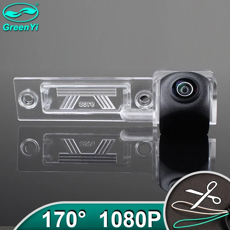 Full HD AHD 1080P Fisheye Lens Vehicle Reverse Backup Rear View Camera For VW Transporter T5 T30 Caddy Passat B5 Touran Jetta rear camera rear view camera