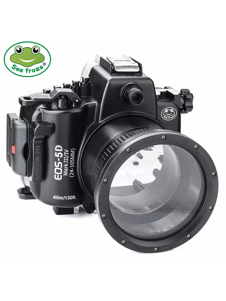 

For Canon 5D Mark III IV 5D3 5D4 M3 M4 24-105mm Camera Diving Case Underwater Cover Waterproof Housing Case