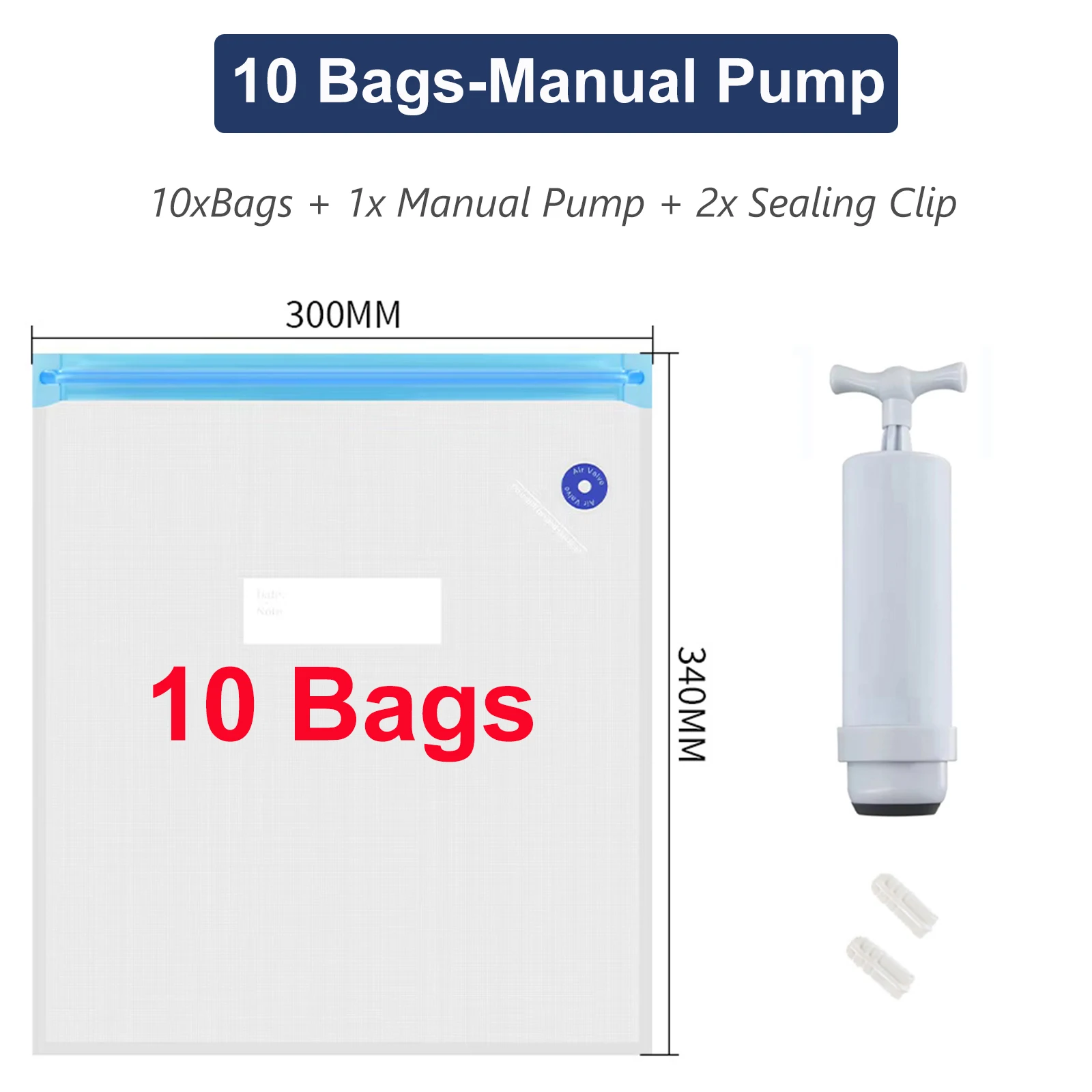 thumbnail image 1 of Bolsa de vacío para almacenamiento de filamentos de impresora 3D ABS PLA TPU PETG, resistente a la humedad, resistente al agua, con bomba, 1 of 5