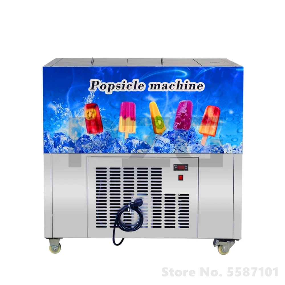 Stainless Steel 1 2 4 6 8 10 12 Custom Mould Style Ice Cream Popsicle Lolly Maker Frozen Ice Cream Bar Pop Make Machine 3