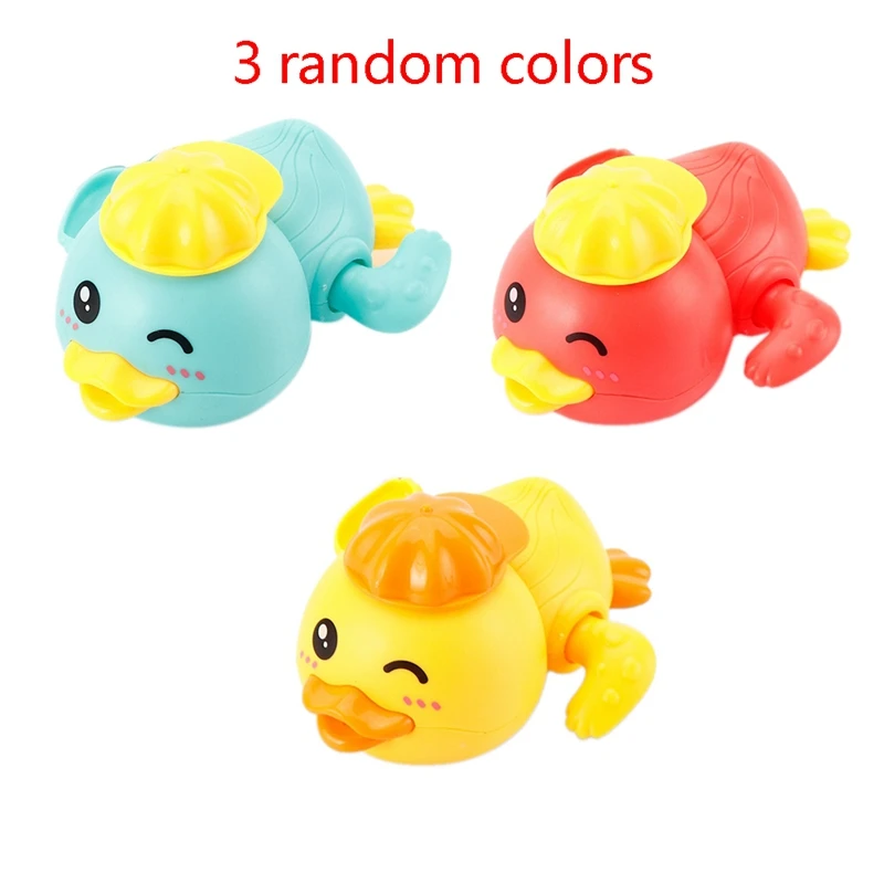 

3 Pieces Water Toys Cute Cartoon Animal Classic Baby Infant Wound-Up Chain Clockwork Swimming Bath Toys