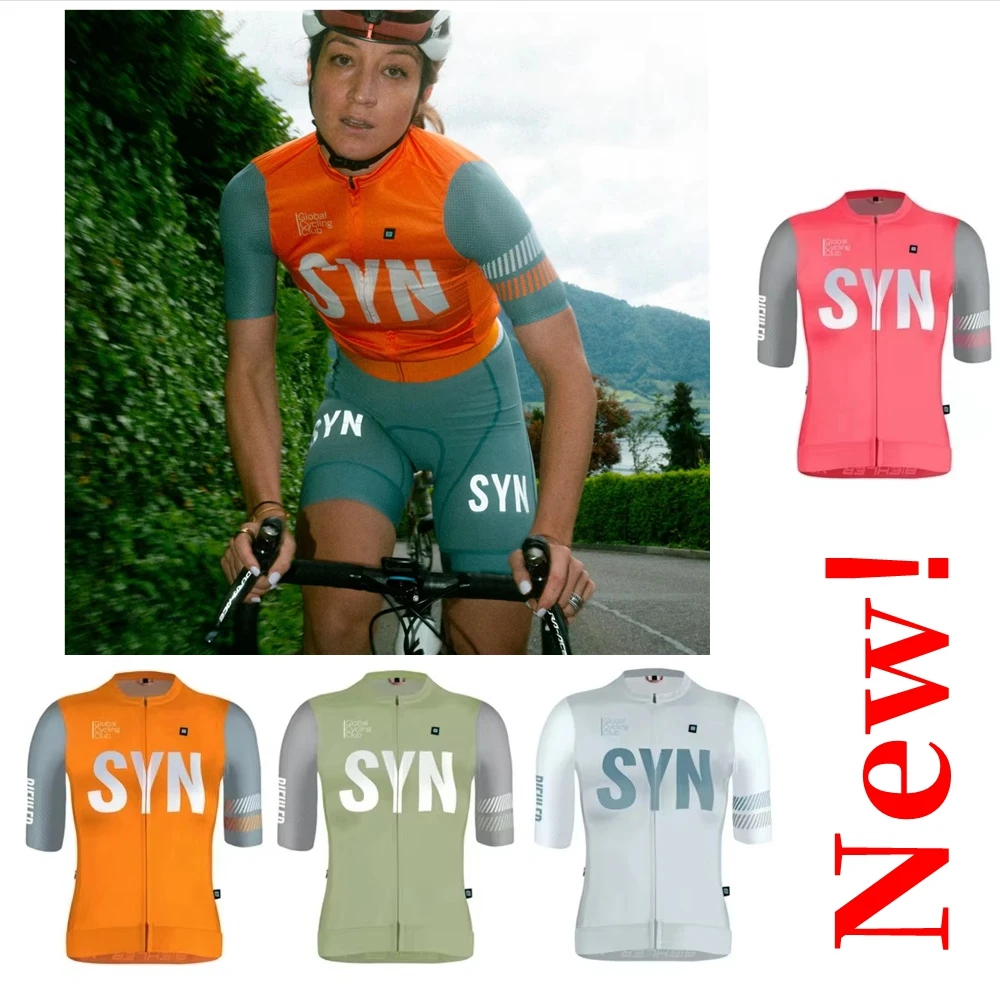 Women Cycling Jersey Road Bike Aero quick-drying breathable Short Sleeve