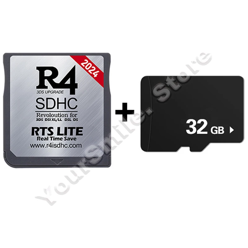 Adaptateur de carte R4, carte TF, 64 Go, 32 Go, 16 Go, 8 Go