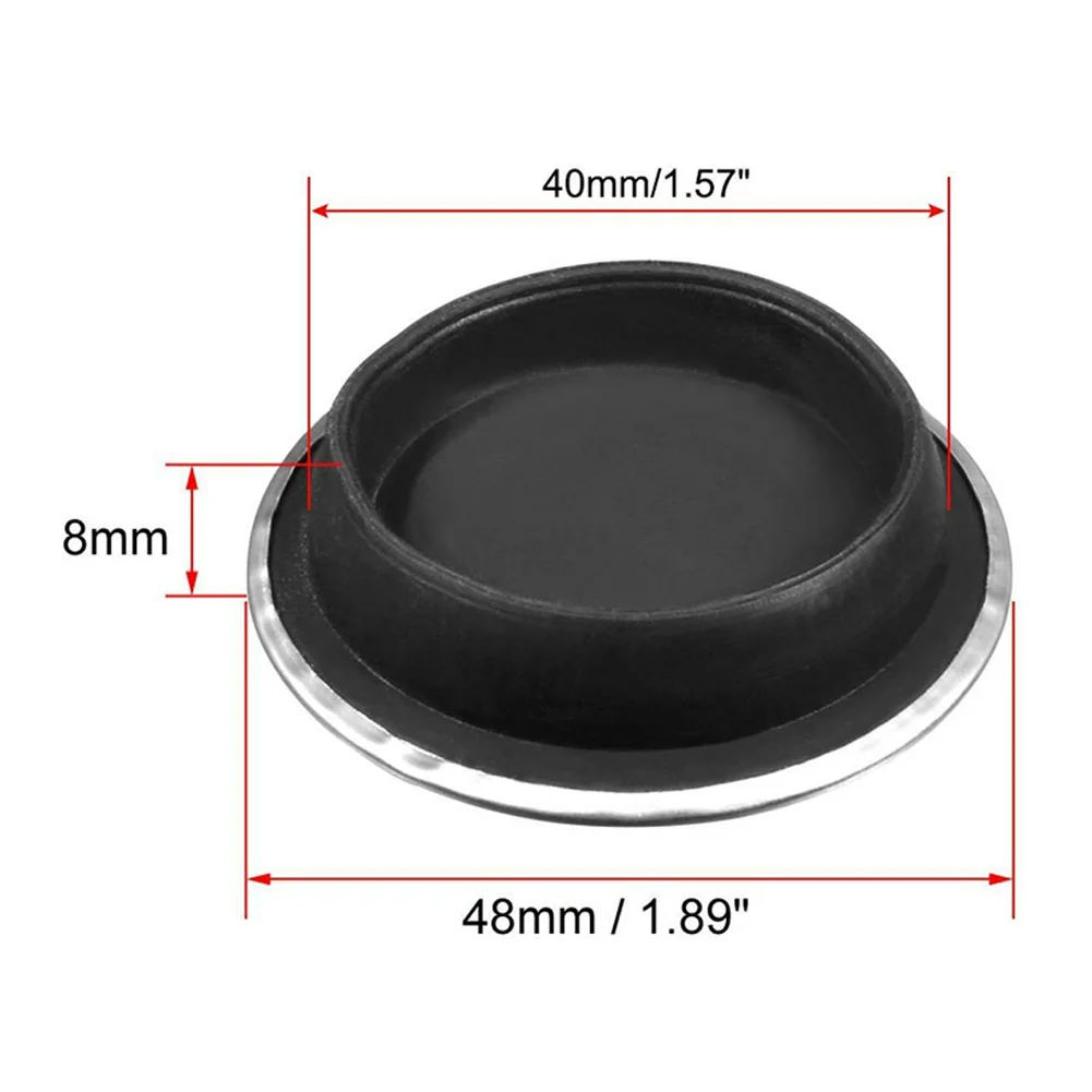 Drain Stopper 1pcs Rubber Sink Plug Fit 40mm With Ring For Bathtub Kitchen Sink Strainer Laundry Leakage-proof Plug