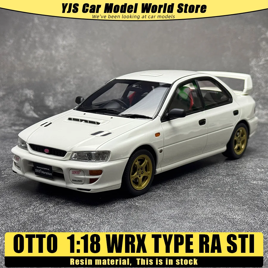 OTTO 1:18 SUBAR WRX TYPE RA STI resin car model Static display