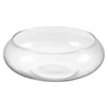 Wide Mouth Glass Vase Flower Pot Hydroponic Planter Desktop Flowerpot Round Aquarium Bowl Succulent Planter Bonsai 6