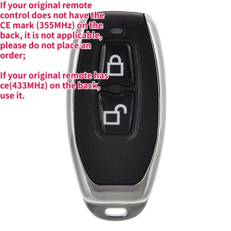 WAFU 433MHz Remote Controller Door Lock Remote Control Key For WF-010 WF-019 WF-011A Invisible Door Lock 1pcs