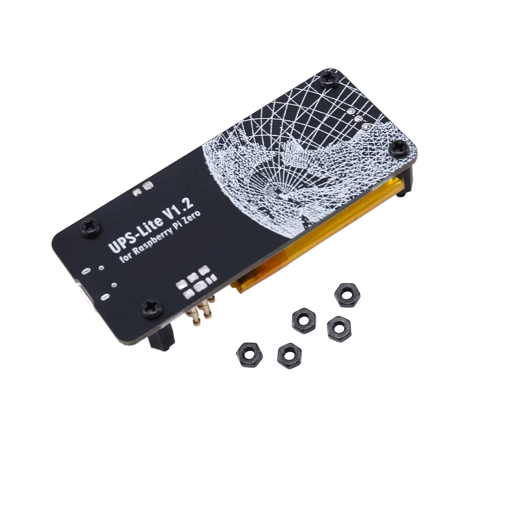 Raspberry Pi Zero W UPS-Lite ���� ���� ��ġ ���� ���� ���͸� ���� I2C MAX17040G ǥ�ñ� �� ��ǰ��