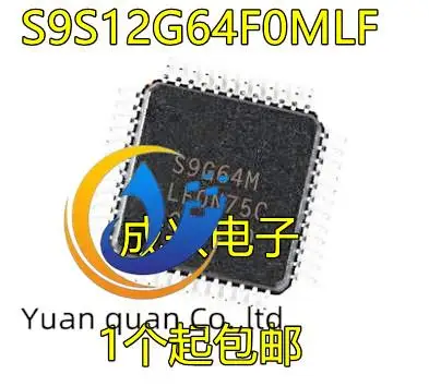

2pcs original new S9S12G64F0MLF silk screen: S9G64MLF QFP48