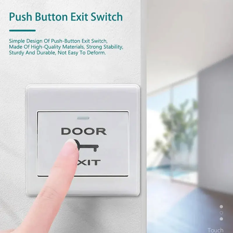 Exit Button door access button Bottom Box Door Access Switch Electric Lock