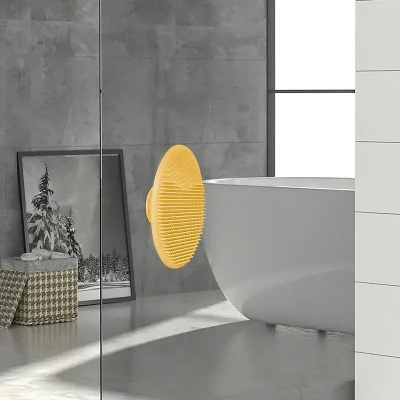 Infant Bathing Silicone Soft Shampoo Brush for Baby 1pcs Silicone Kids Shower Brush Head Hair Washing Massage Brushes Wipe Comb