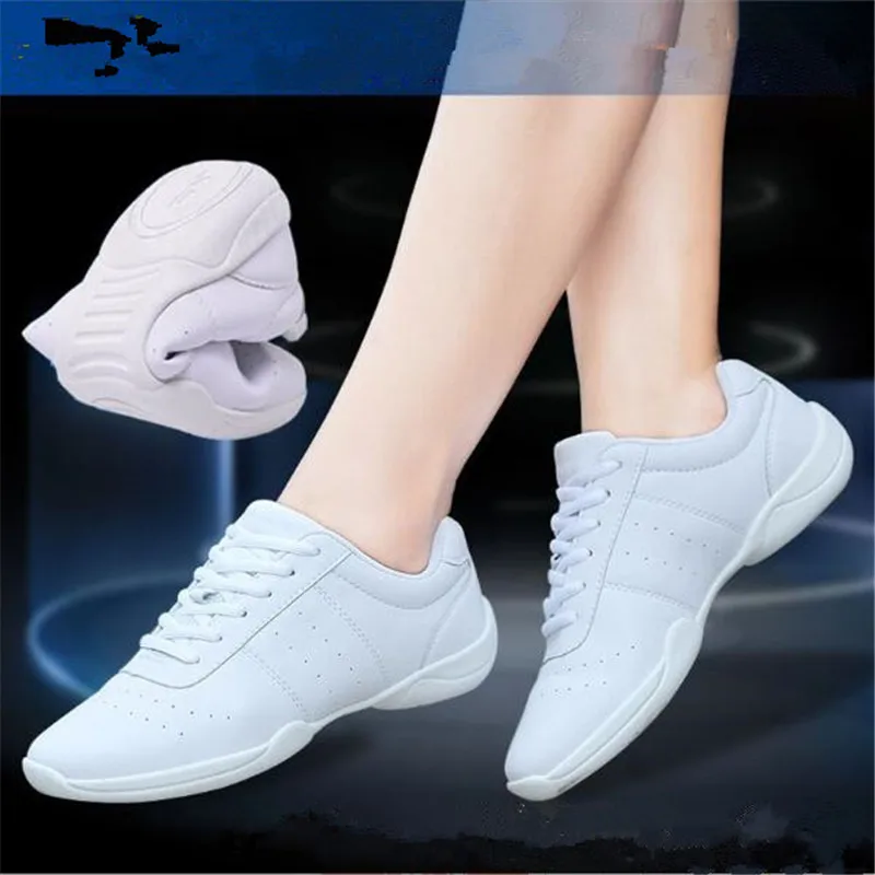 Children Dance Shoes Woman Ladies Modern Soft Outsole Jazz Sneakers Breathable Lightweight Female Dancing Fitness Sport