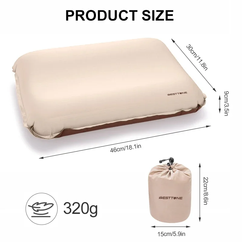 Self-Inflating Camping Pillow 4