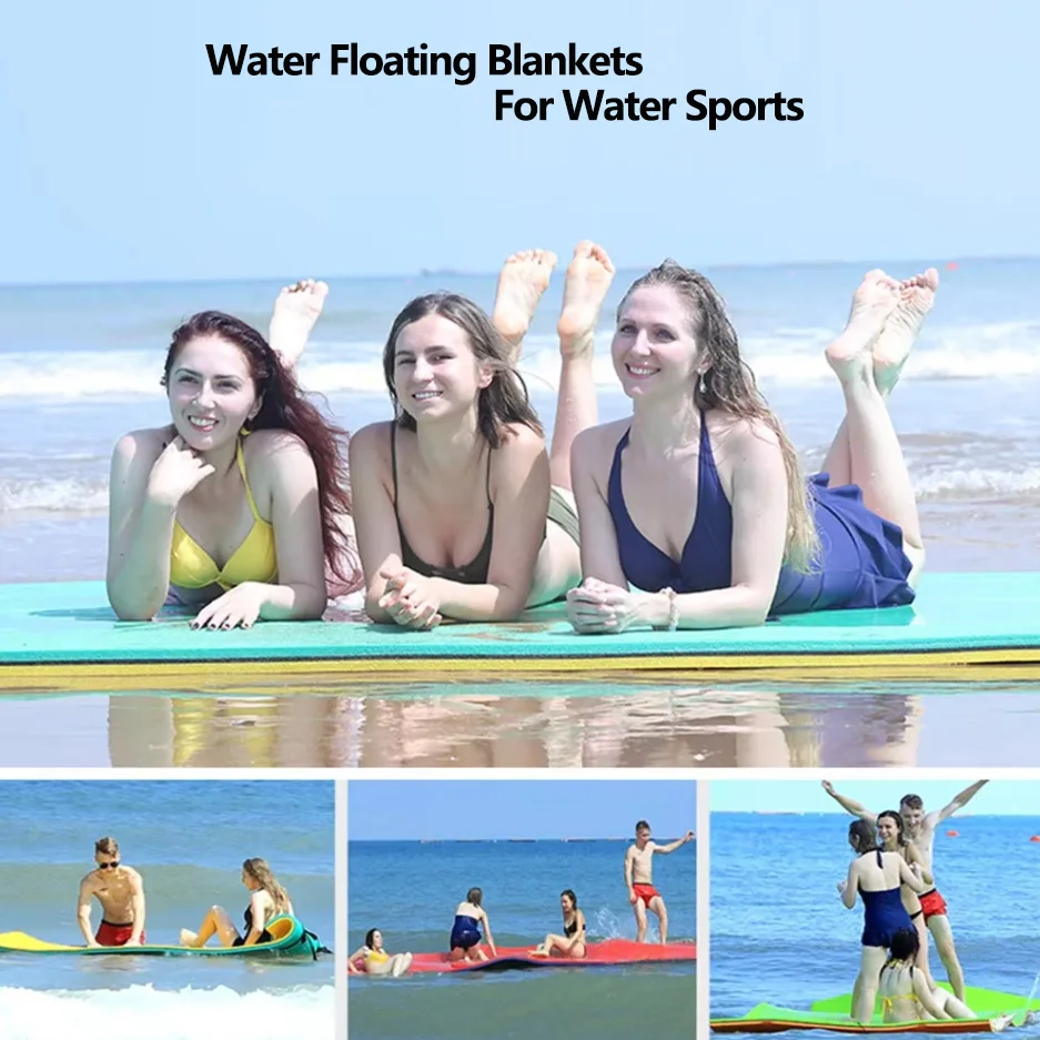 Water Blanket Summer Water Floating Bed Soft Float Mat Entertainment Foam Mattress