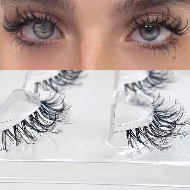 Ardell Cheeky Lashesnatural 3d Mink Lashes 3pairs - Handmade Invisible  Band, Reusable