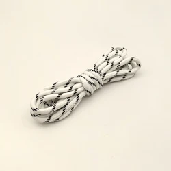Versatile 5mm Thick Multi - Color Durable DIY Craft Rope for Accessories & Keychains (White)