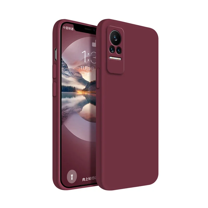 Deluxe Liquid Silicone Shockproof Soft Case - Classic Luxury