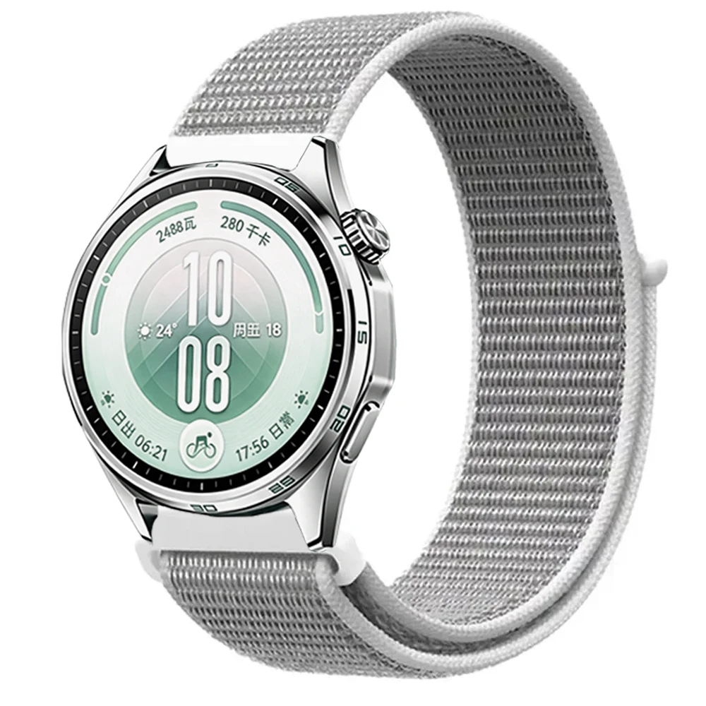 Comfortable Nylon Loop Strap for Smartwatches - Available in 20mm and 22mm Sizes